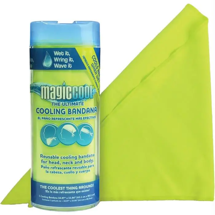 Magic Cool Bandana Hi Viz Yel 1