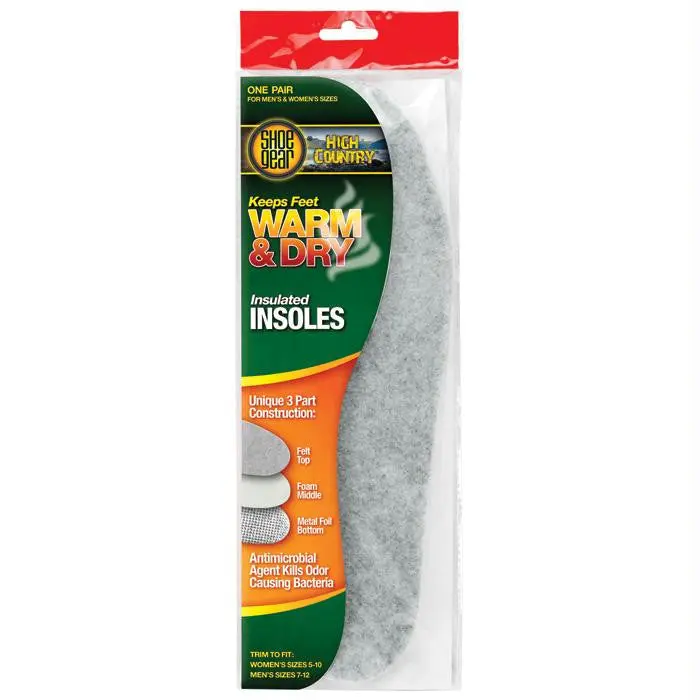 Warm And Dry Insulated Insoles 1