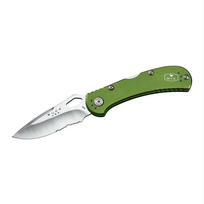 Spitfire Green Serrated 1