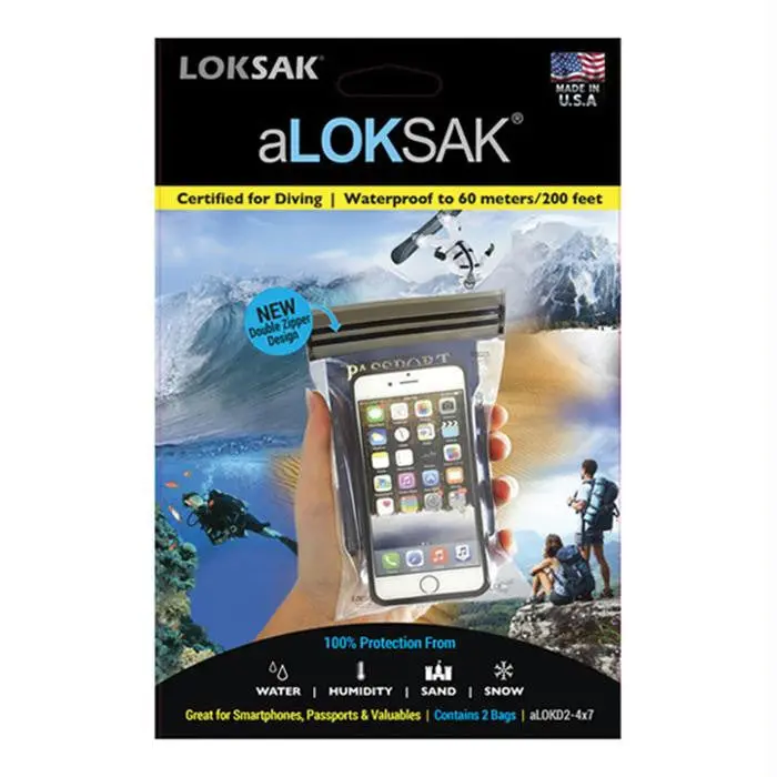 Aloksak Bags 4" X 7" 2Pk 1