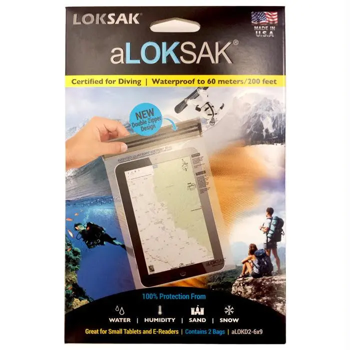 Aloksak Bags 6" X 9" 2Pk 1