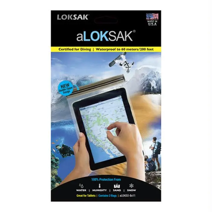 Aloksak Bags 8" X 11" 2Pk 1