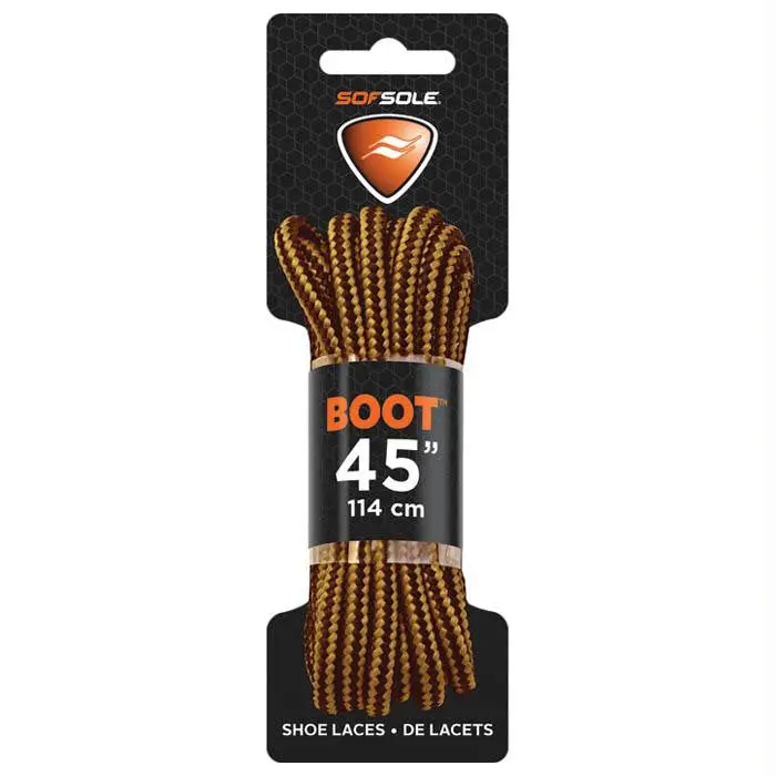 Boot Waxed Lace Gold-Brown 48" 1