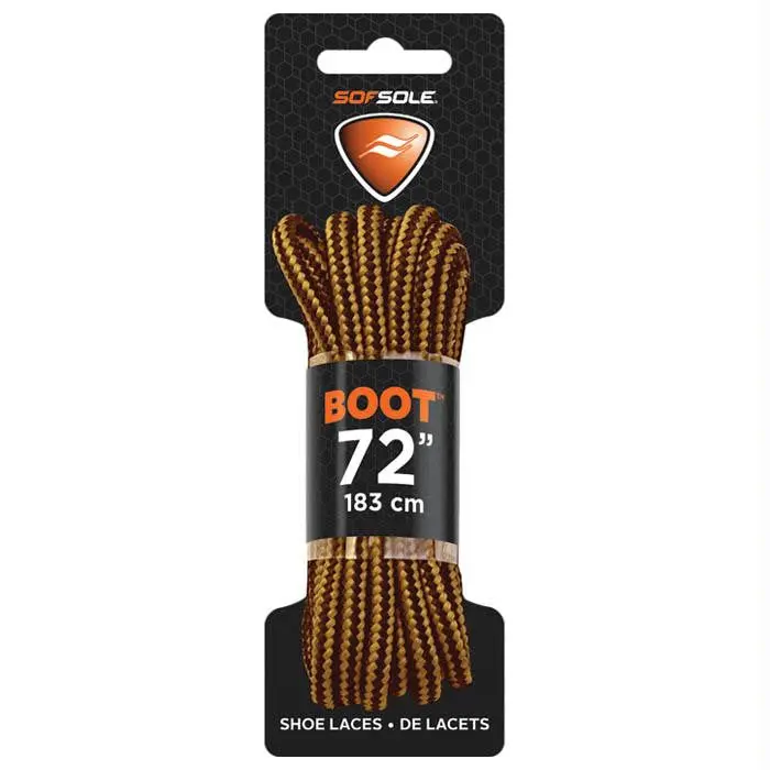Boot Waxed Lace Gold-Brown 72" 1