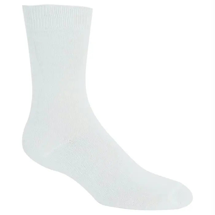 Polypro Liner Sock Md White 1