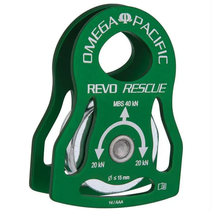 Omega Revo Rescue Pulley Grn 1