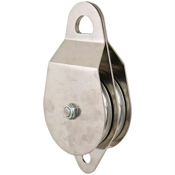 4" Dual Pulley Ss Bushing 1