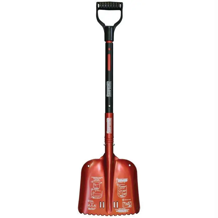 Pro Sharktooth Shovel D: Red 1