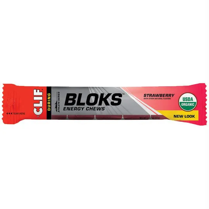 Clif Shot Blok Strawberry 1
