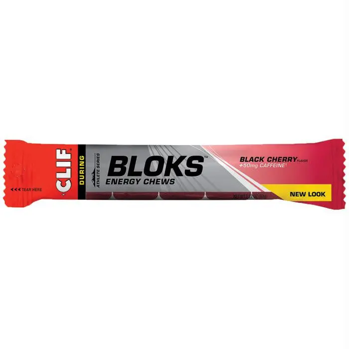 Clif Shot Blok Black Cherry 1