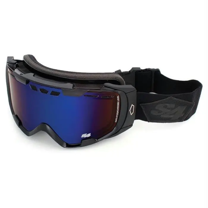 Alrt Goggle Shiny Black-Blue 1