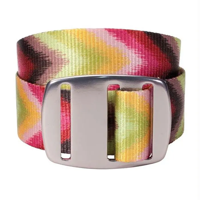 Artisan Belt Chevron Lime 1.5" 1