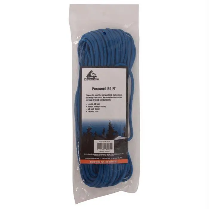 Paracord 50 Ft Royal 1