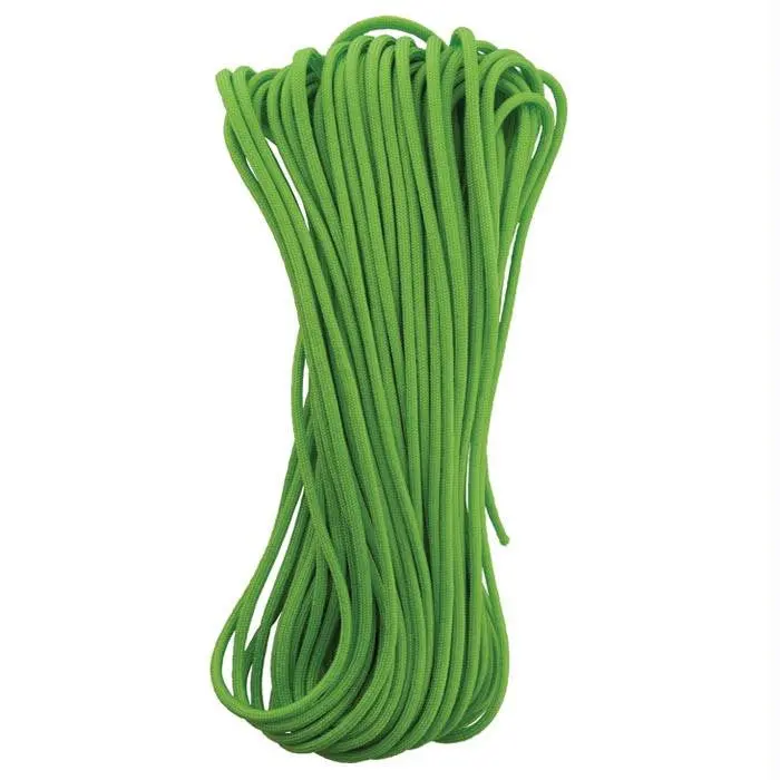 Paracord 100 Ft Neon Green 1