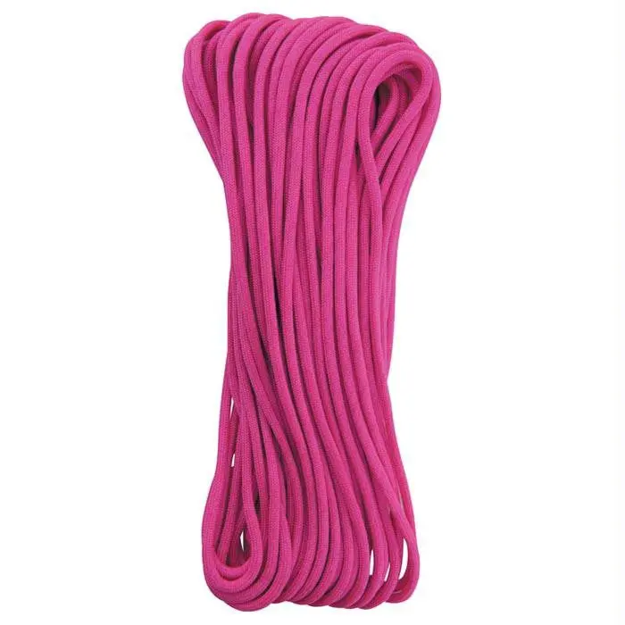 Paracord 100 Ft Neon Pink 1