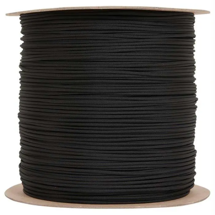 Paracord 3000 Ft Black 1