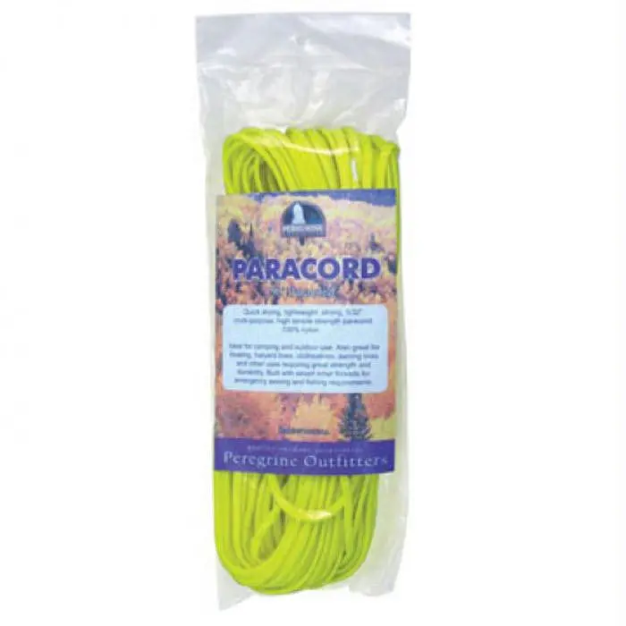Peregrine Paracord Ylw 100Ft 1