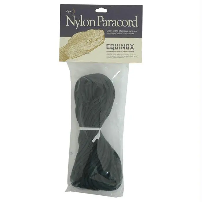 Paracord Black 100 Ft 1