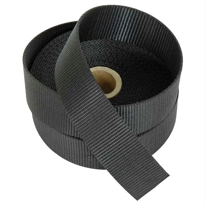 Heavy Polypro Webbing Blk 3-4" 1