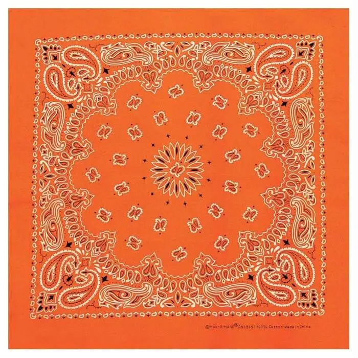 Neon Paisley Band Orng W-Upc 1