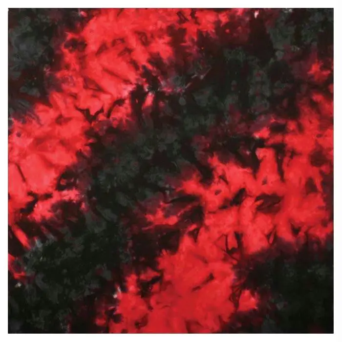 Bandana Tie Dye Red-Blk W-Upc 1
