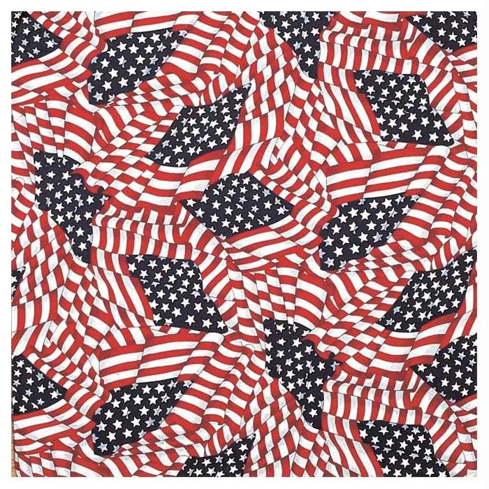 Tossed American Flag 1