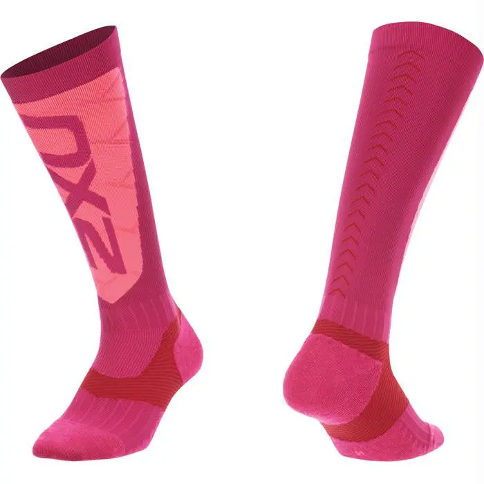 Elite Comp Sock Wmn Pink Sm 1