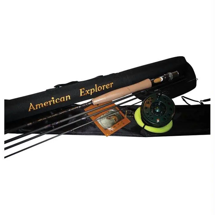 4 Pc Fly Rod W-Case, Reel, Ldr 1