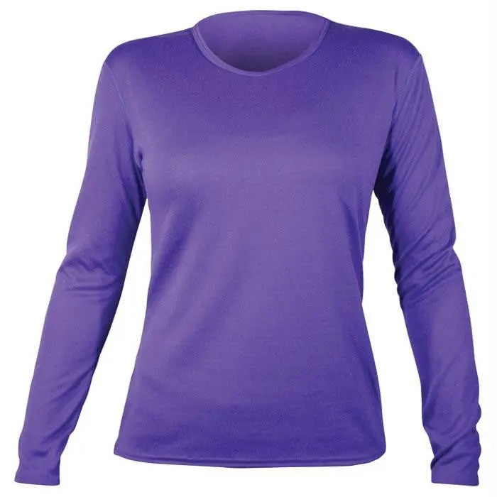 Bi-Ply Crew Wmns Purple-Md 1