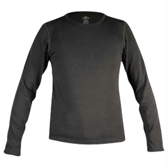 Bi-Ply Crew Kids Blk-Sm 1