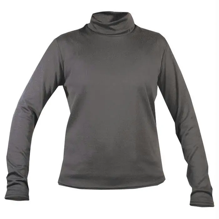 Bi-Ply T-Neck Kids Blk-Sm 1