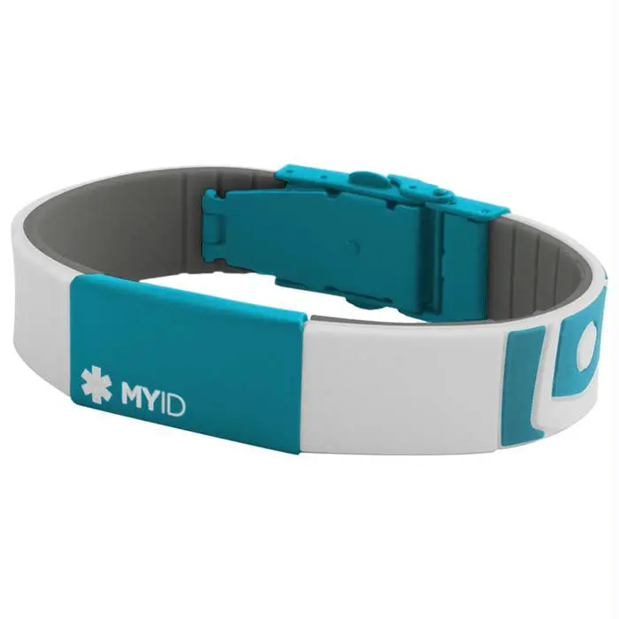 Myid Sleek Light Gray-Turq 1