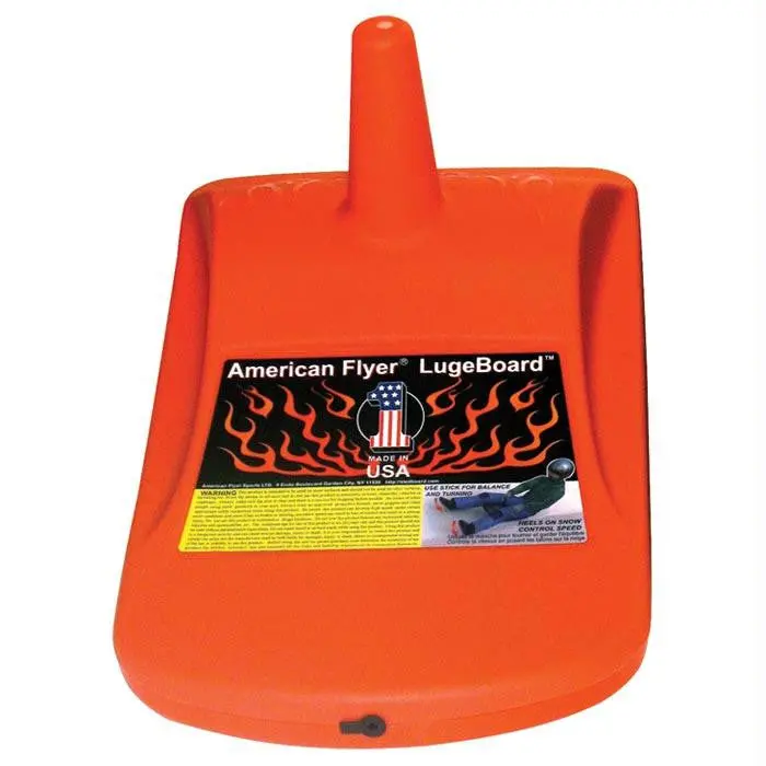 Lugeboard Snow Sled-Orange 1