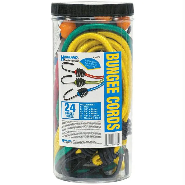 Heavy Duty Bungee Cord 24Pc 1