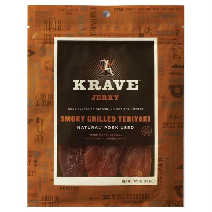 Krave Jerky Teriyaki Pork 1