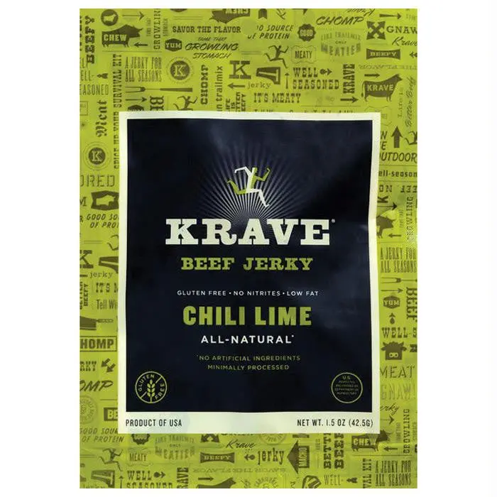 Krave 1.5 Oz Chil Lime Beef 1