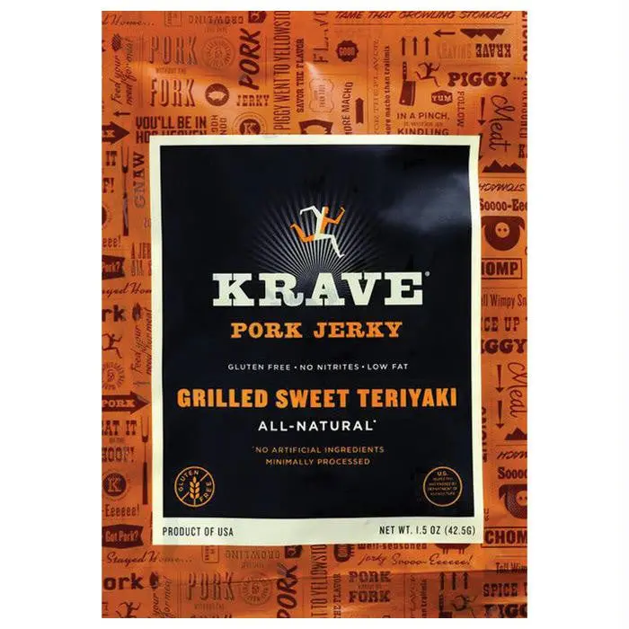 Krave 1.5 Oz Teriyaki Pork 1