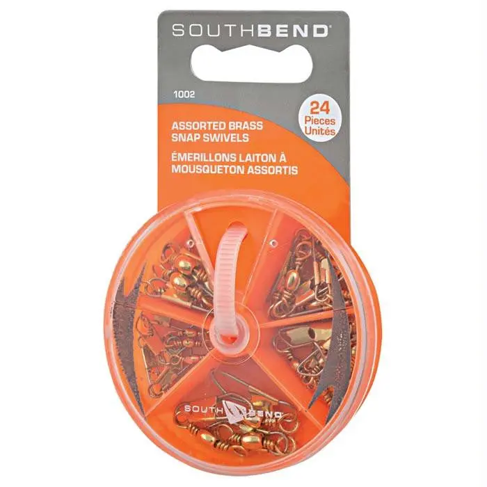 Swivels Brass Asst Sizes 24 Pk 1