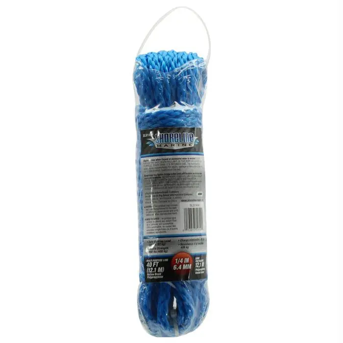 Multi Line Polypro 1-4"X40' Bl 1
