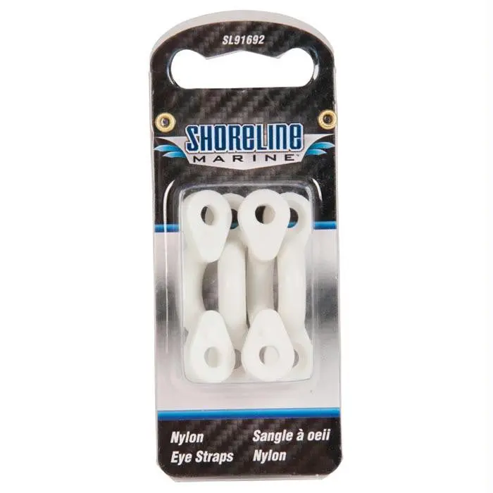 Eye Strap Nylon White 4 Pk 1