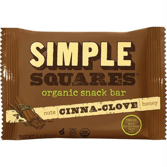 Simple Squares Cinn Clove Bar 1