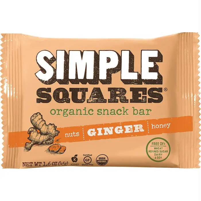 Simple Squares Ginger Bar 1