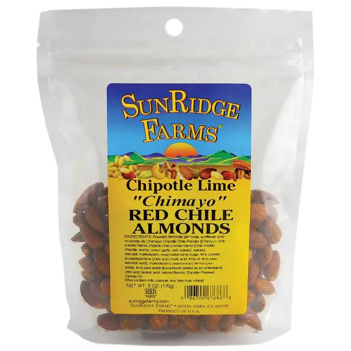 Almonds Chipolte-Lime-Red Chil 1