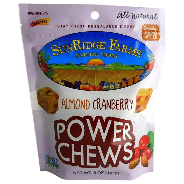 Power Chews Almond Cranberry 1