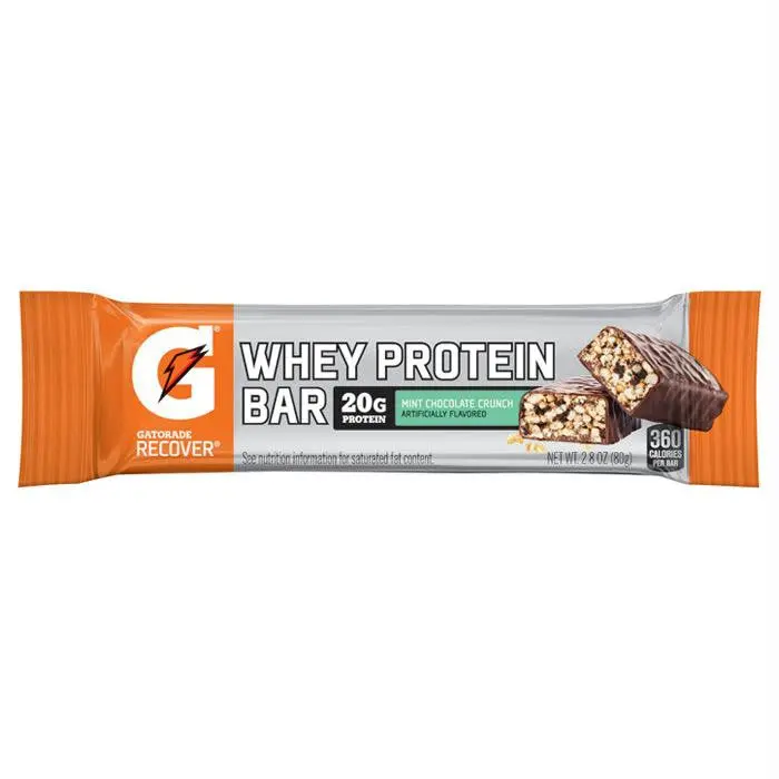 Gatorade Protein Bar Mint Choc 1