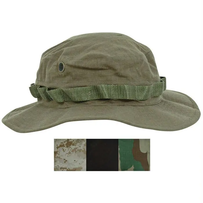 Boonie Hat Black M - 7.25 1