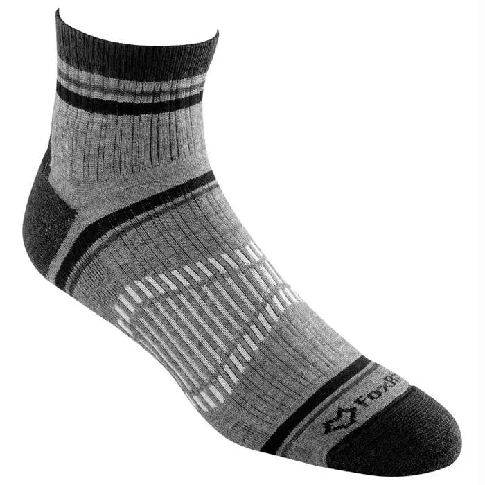 Peak Qtr Crew Mens Black Md 1