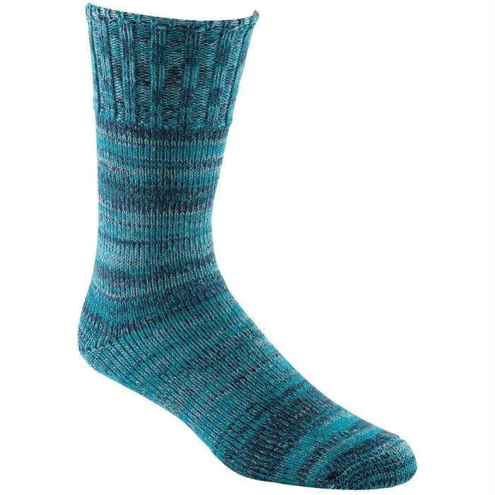 American Ragg Sock Turq Md 1