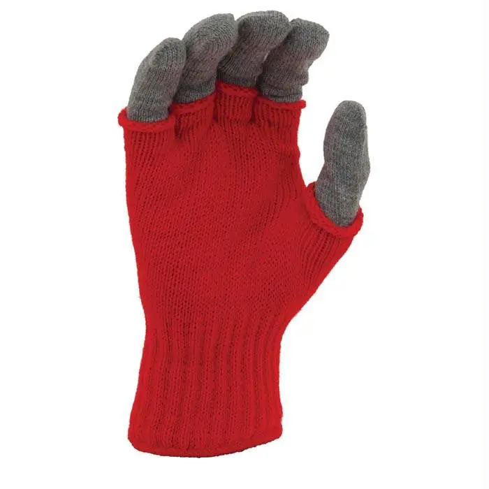 Fingerless Combo Rd-Gry Wmns 1