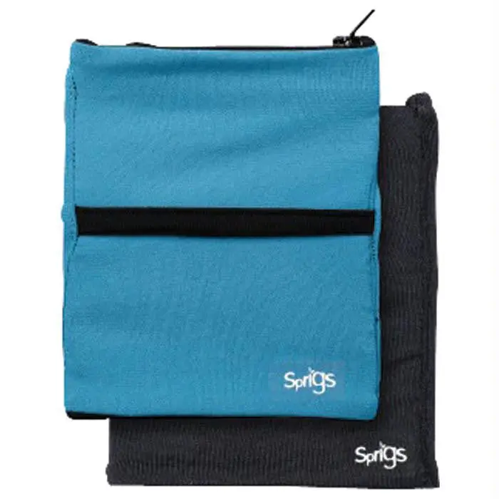 Banjee Wrst Wallet Turq-Black 1